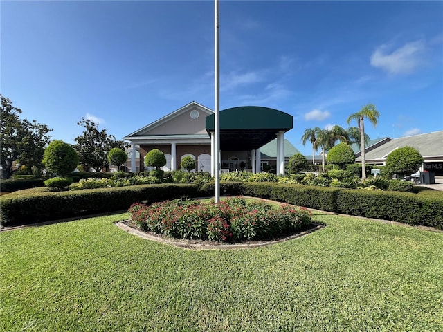 6713 Stone River Rd Unit 205, Bradenton, FL 34203 - view of home's community with a yard