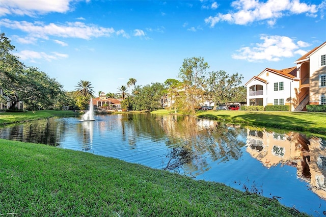 property view of water