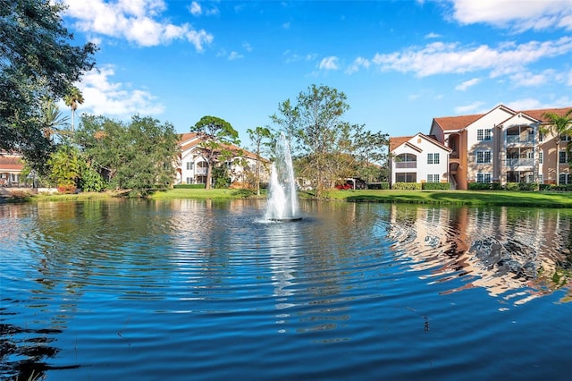 property view of water