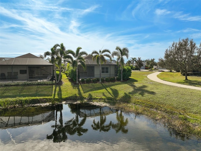 property view of water