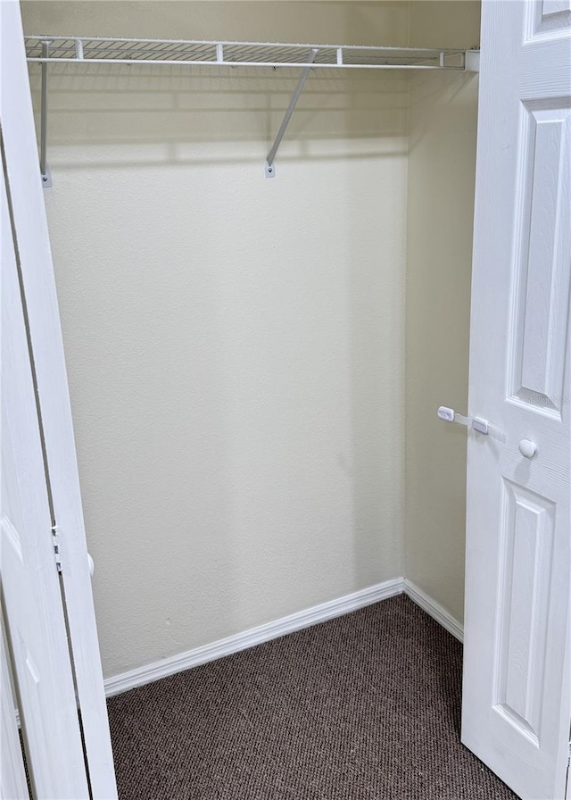 view of closet