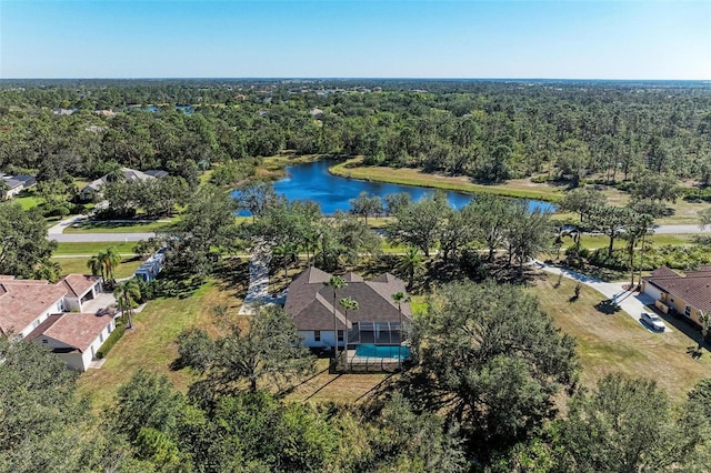 21709 Deer Pointe Xing, Bradenton, FL 34202 - aerial view of a nearby body of water and a heavily wooded area