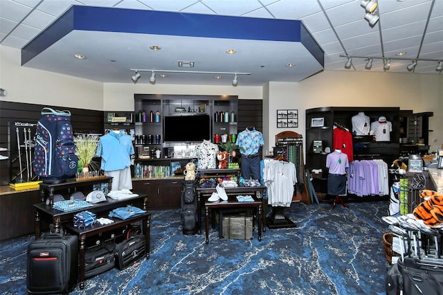 8755 Olde Hickory Ave Unit 7101, Sarasota, FL 34238 - miscellaneous room featuring rail lighting