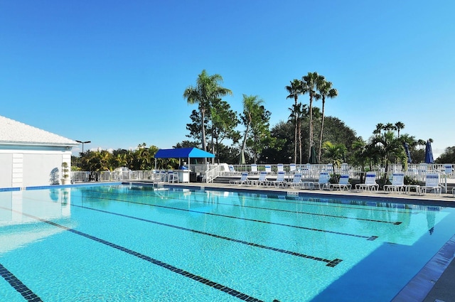 view of swimming pool