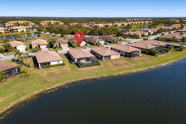 6517 Willowshire Way, Bradenton, FL 34212 - aerial view of residential area featuring a large body of water