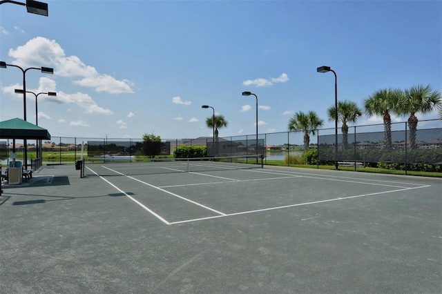 view of sport court