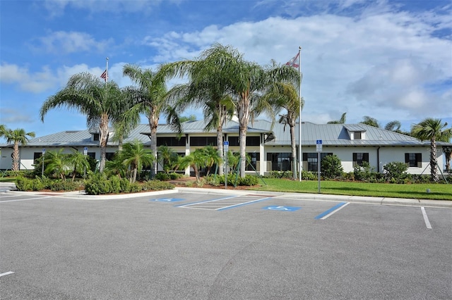 view of car parking