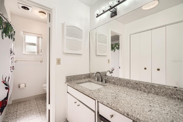 665 Park Cir Unit 58, Bradenton, FL 34207 - full bathroom featuring vanity and toilet