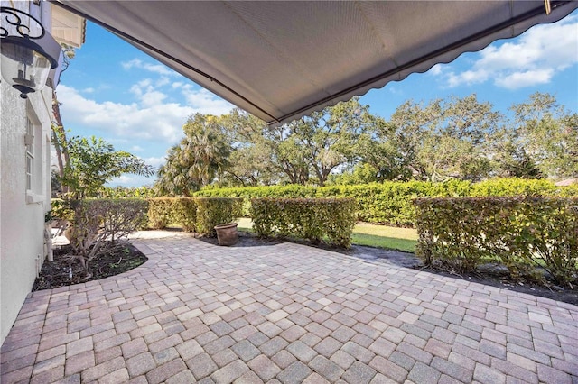 view of patio