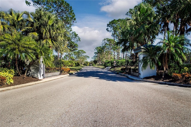 view of road