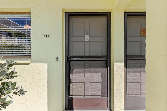 view of property entrance