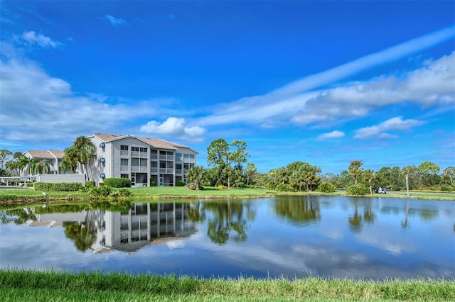 property view of water