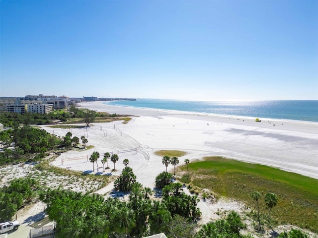 water view with a beach view