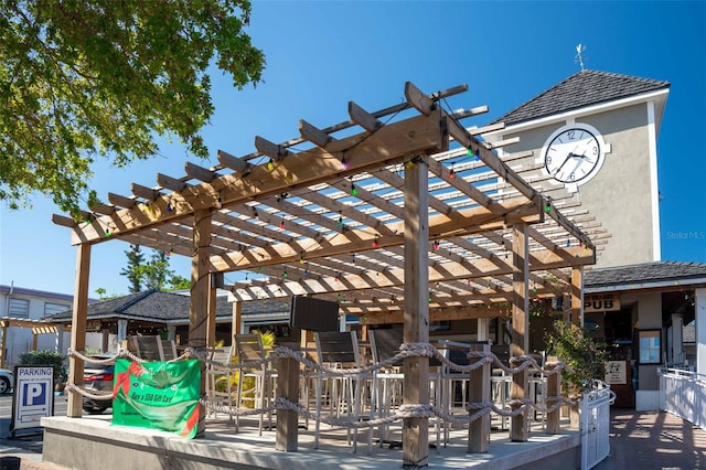 4189 Roberts Point Cir, Sarasota, FL 34242 - view of property's community featuring a pergola