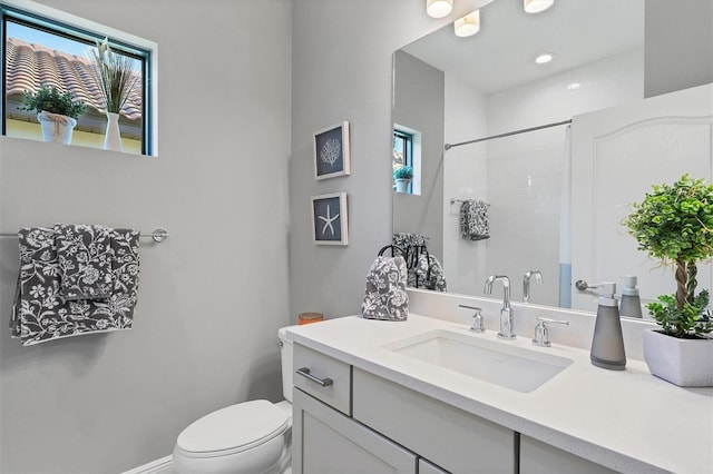 364 Palmaria Ct, Nokomis, FL 34275 - full bath with vanity, a shower, and plenty of natural light