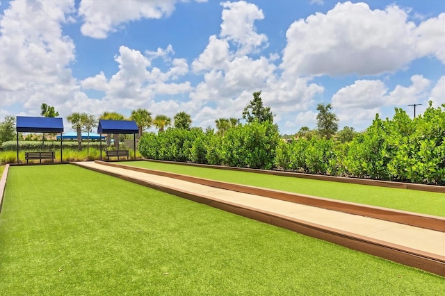 364 Palmaria Ct, Nokomis, FL 34275 - view of property's community featuring a bocce ball area