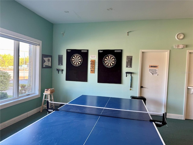 4104 Catalina Dr, Bradenton, FL 34210 - rec room featuring baseboards