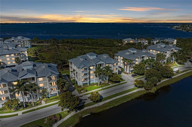 7830 34th Ave W Unit 102, Bradenton, FL 34209 - aerial view of property and surrounding area featuring a large body of water