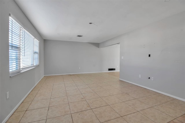 view of tiled empty room