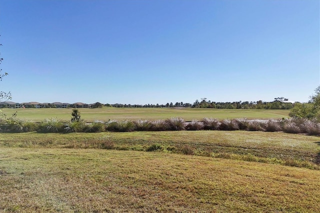 view of landscape with a rural view