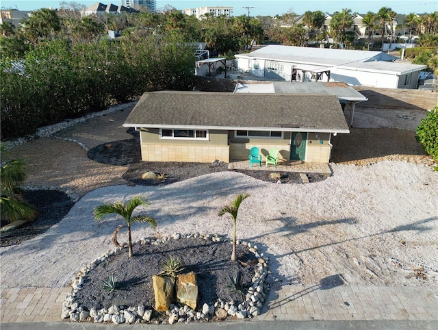 view of rear view of house