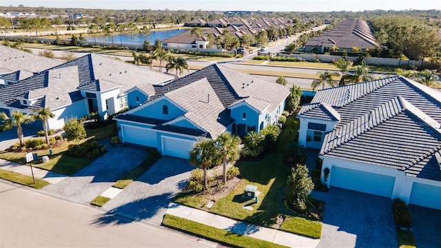 4326 Tamarind Pl, Bradenton, FL 34203 - aerial perspective of suburban area with a nearby body of water