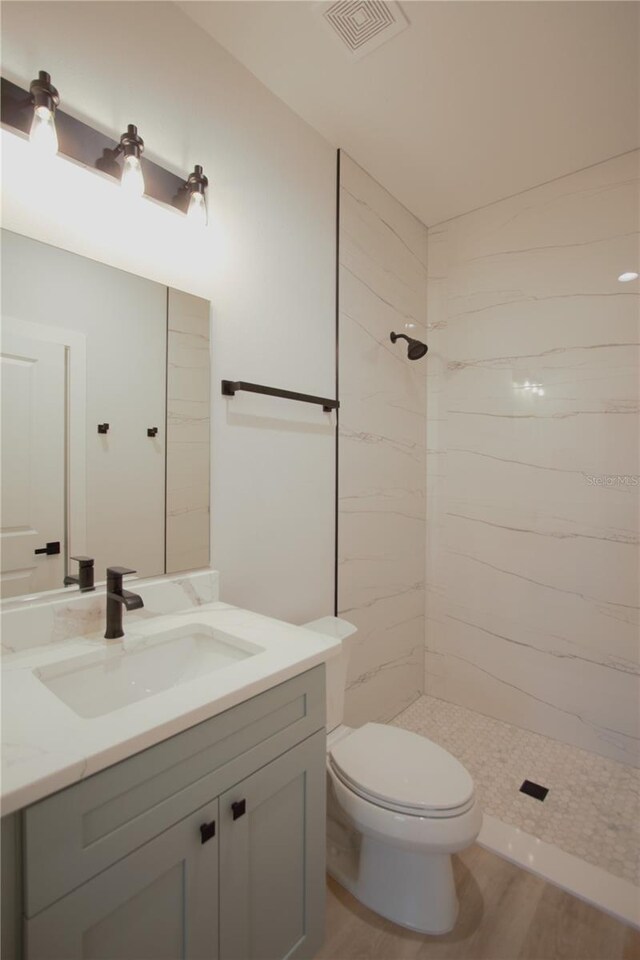 6779 David Blvd, Port Charlotte, FL 33981 - bathroom with vanity and a shower stall