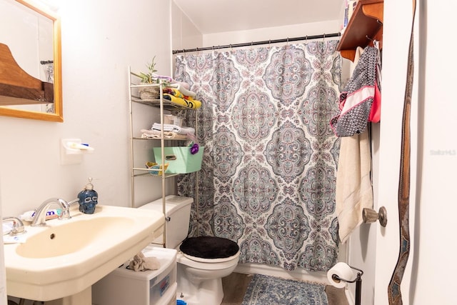 1038 25th St, Sarasota, FL 34234 - bathroom with toilet and a sink