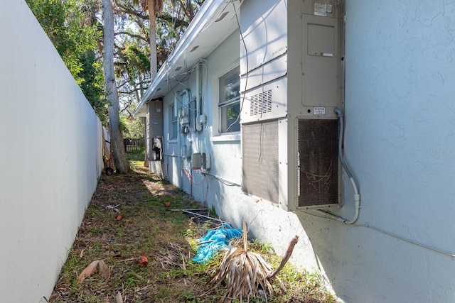 view of side of home