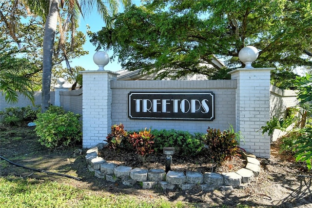 7806 Ontario Street Cir Unit 7806, Sarasota, FL 34243 - view of community sign