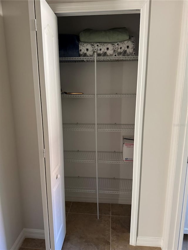 view of closet