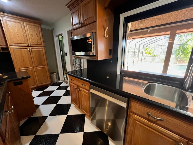 kitchen featuring sink and stainless steel appliances