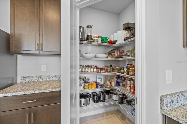 view of pantry