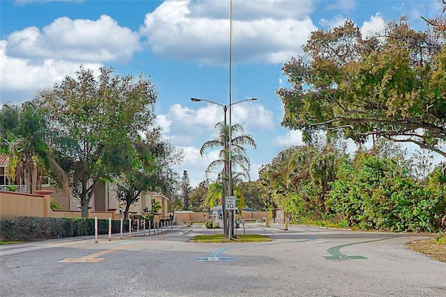 view of road