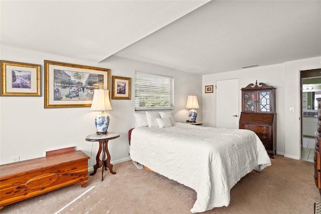 584 Beverly Rd, Venice, FL 34293 - bedroom featuring light carpet
