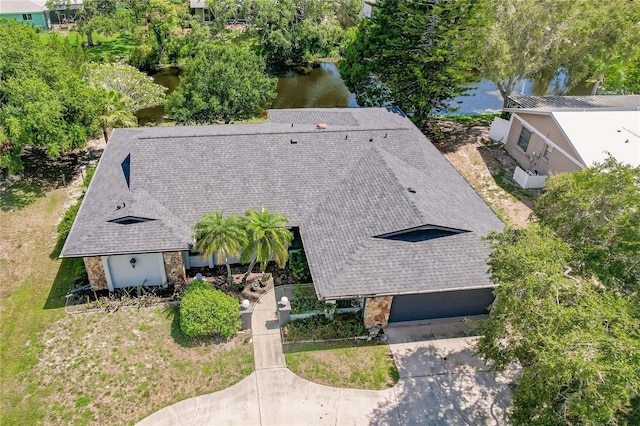 7707 10th Ave NW, Bradenton, FL 34209 - aerial view of property and surrounding area with a large body of water