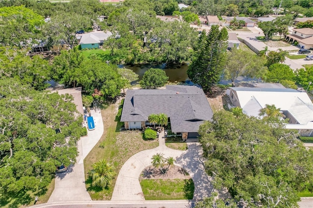 7707 10th Ave NW, Bradenton, FL 34209 - aerial view of residential area featuring a tree filled landscape
