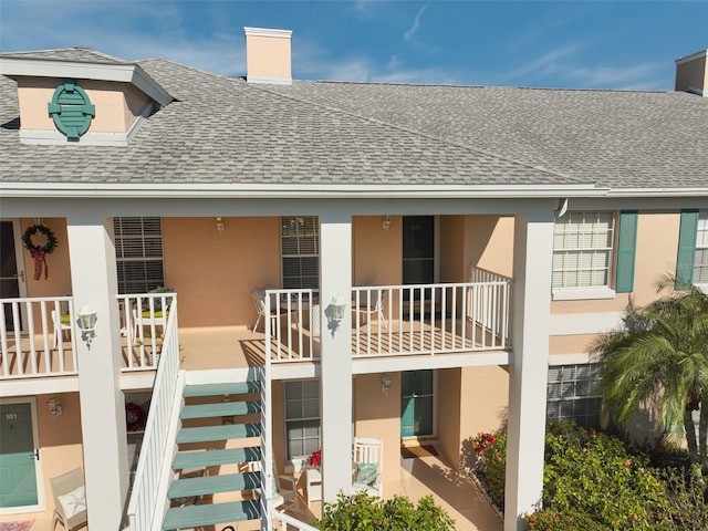 view of rear view of house