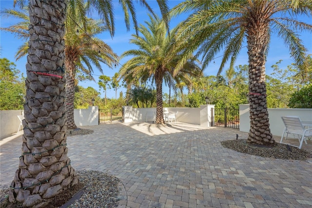 view of patio