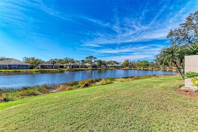 property view of water