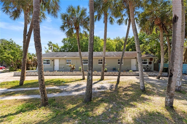 view of ranch-style house