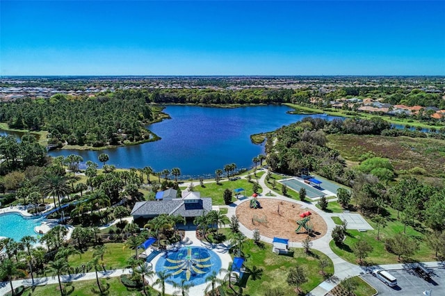 1387 Still River Dr, Venice, FL 34293 - aerial overview of property's location with a large body of water