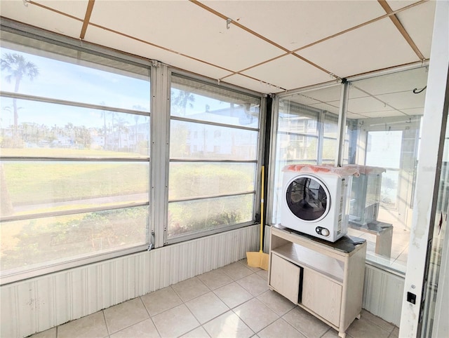 sunroom featuring a healthy amount of sunlight