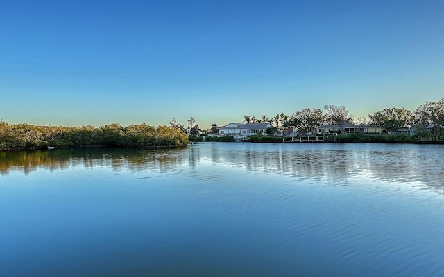 view of water feature