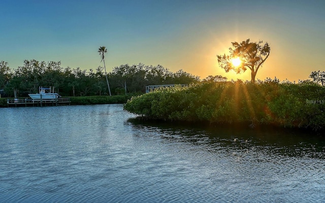 property view of water