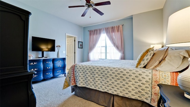 4046 Overture Cir Unit 4046, Bradenton, FL 34209 - carpeted bedroom with ceiling fan