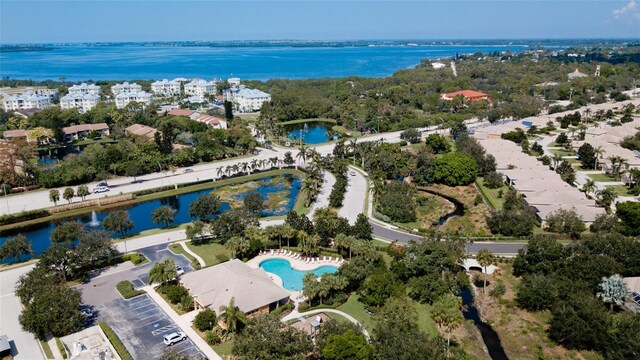 4046 Overture Cir Unit 4046, Bradenton, FL 34209 - bird's eye view of a nearby body of water and a pool