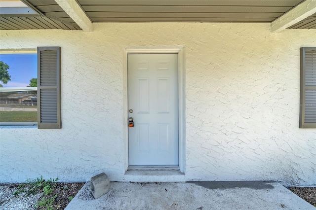 view of property entrance