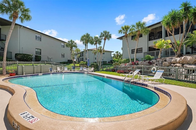 view of swimming pool