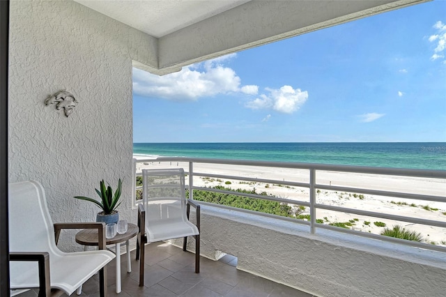 2105 Gulf Of Mexico Dr Unit 3303, Longboat Key, FL 34228 - balcony with view of water and beach